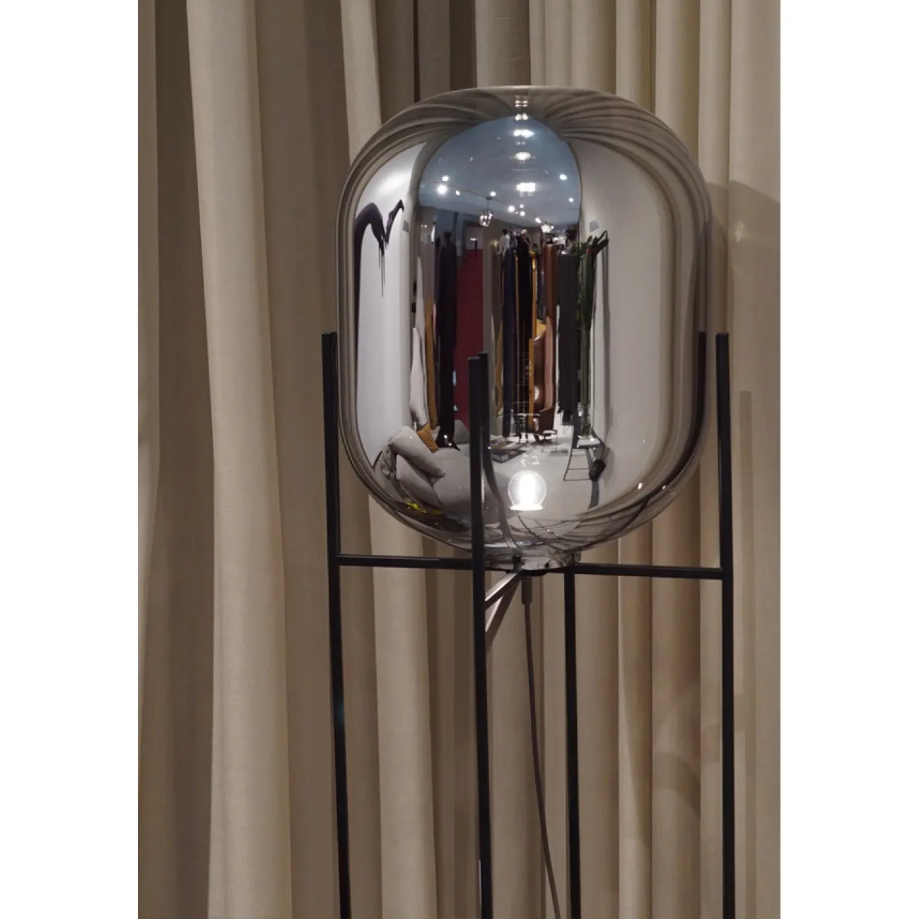 Торшер ImperiumLoft Oda black/smoky 9355F black/smoky от ImperiumLoft