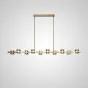 Потолочный светильник MICHAL LONG L8 Brass Black от ImperiumLoft