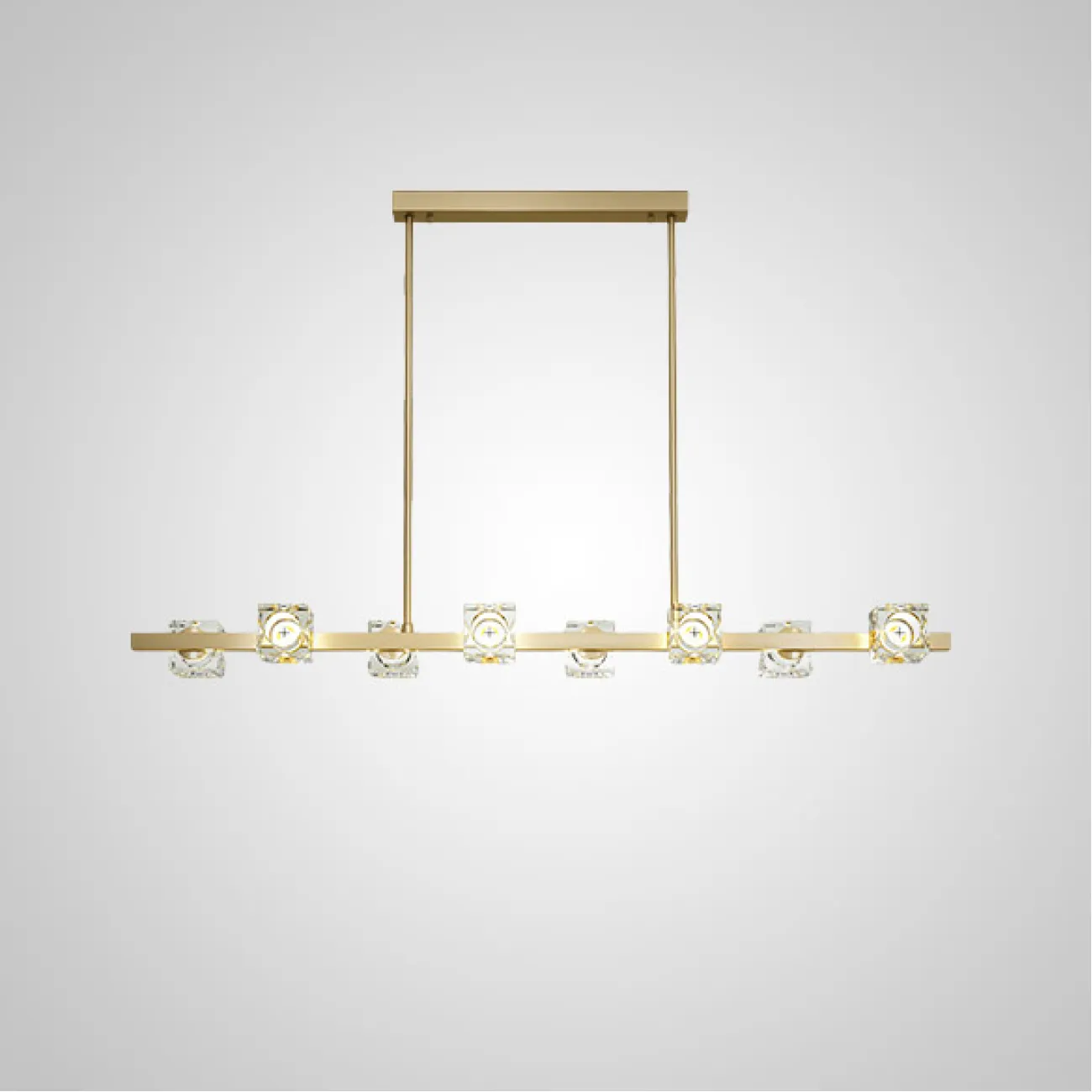 Потолочный светильник MICHAL LONG L10 Brass Black от ImperiumLoft