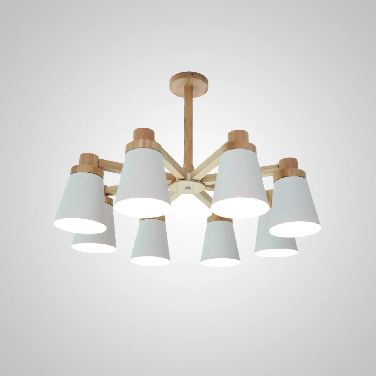 Потолочная люстра PROP 6 Grey от ImperiumLoft