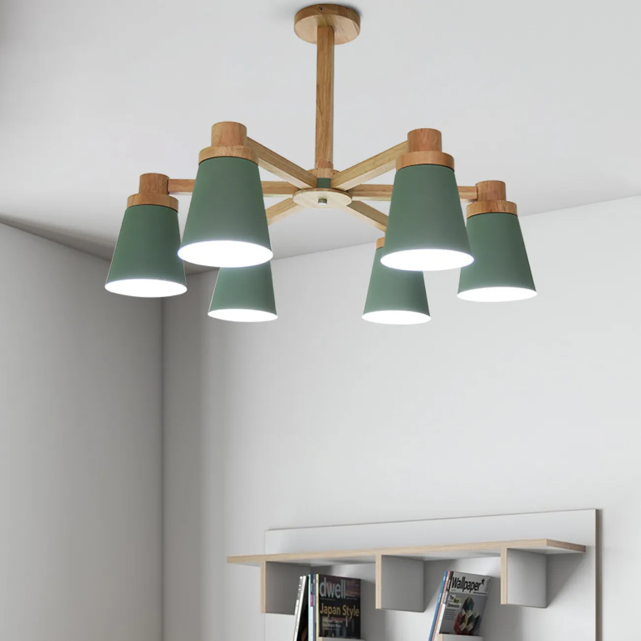 Потолочная люстра PROP 6 Grey от ImperiumLoft