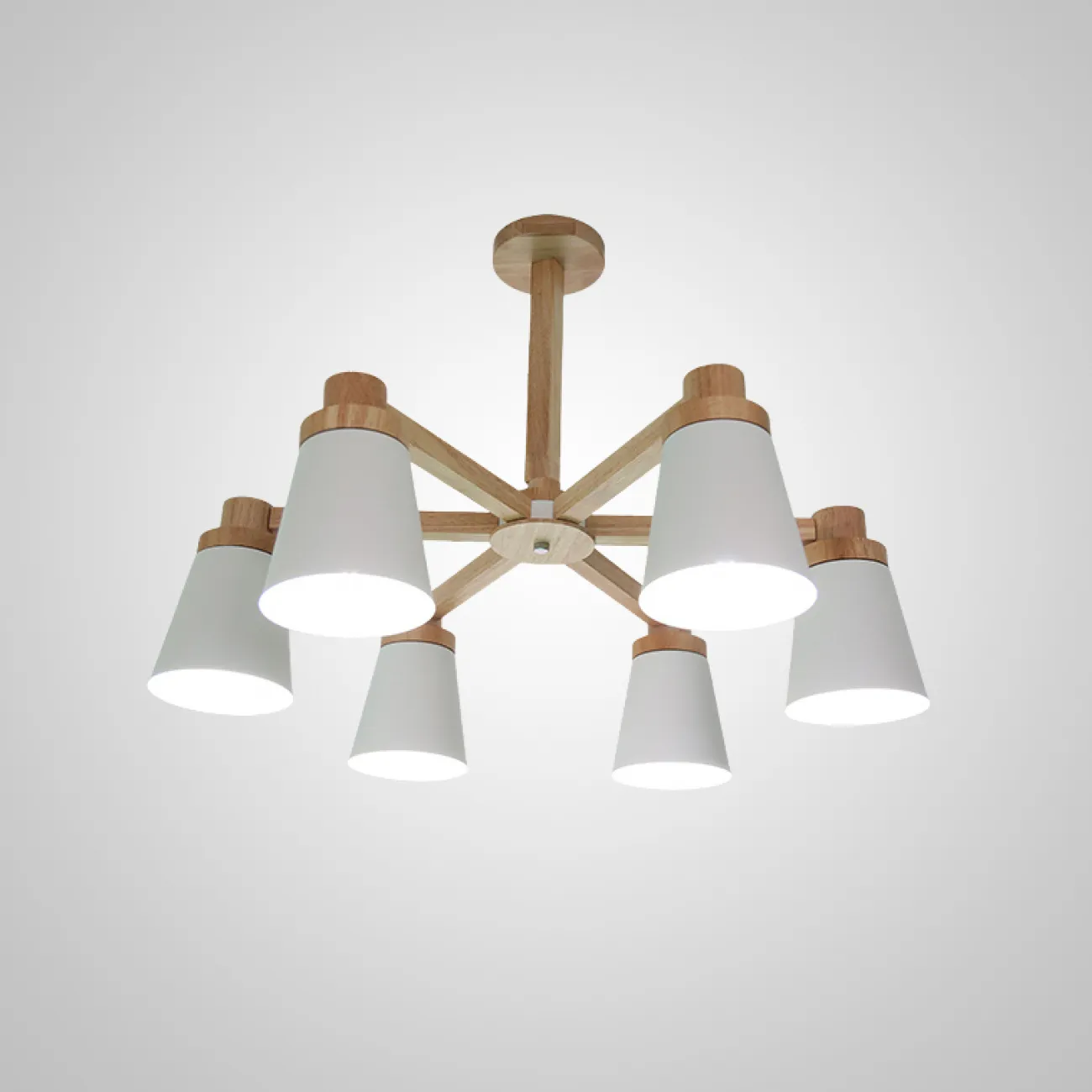 Потолочная люстра PROP 6 Grey от ImperiumLoft