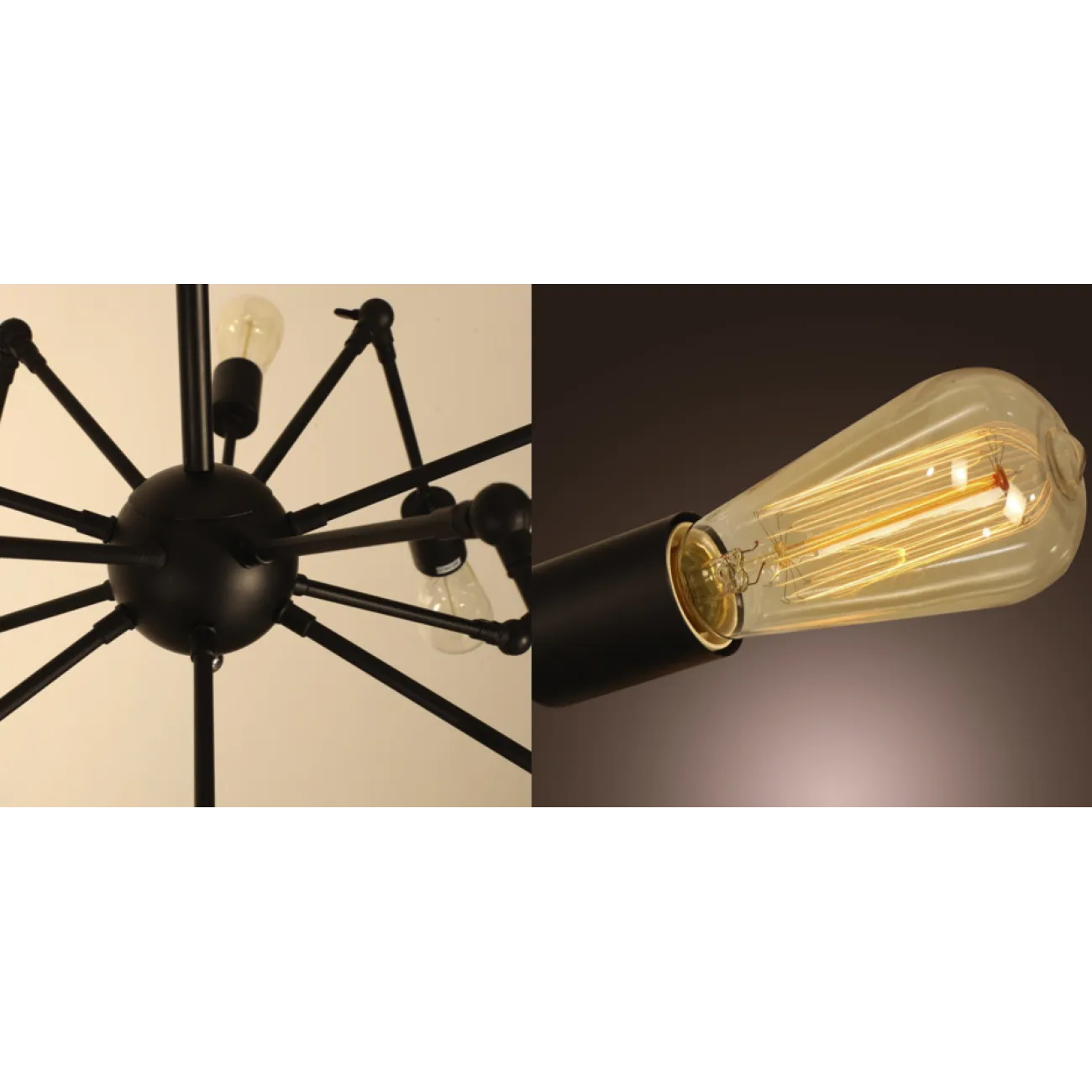 Подвесной светильник Loft Industrial Sputnik Chandelier Spider от LaLume