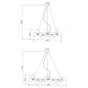 Люстра Milk Bubble Round Chandelier от LaLume