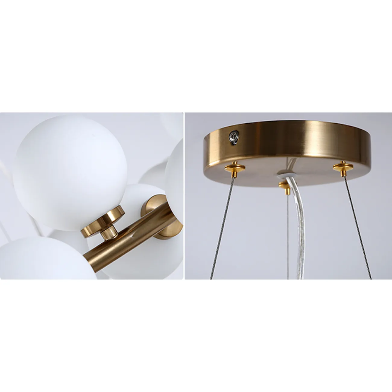 Люстра Milk Bubble Round Chandelier от LaLume