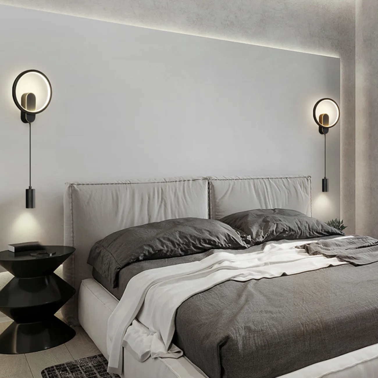 Настенный светильник MANA Brass от ImperiumLoft