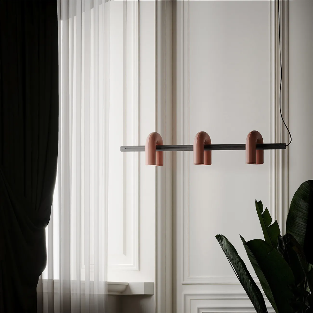 Подвесной светильник FANNY LONG Grey от ImperiumLoft