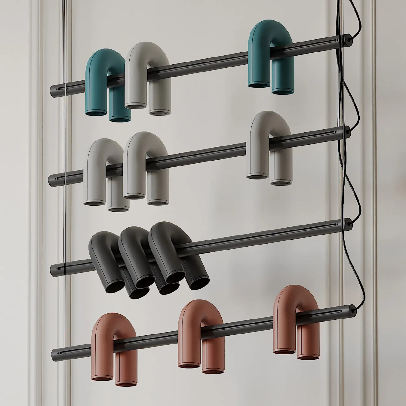 Подвесной светильник FANNY LONG Pink от ImperiumLoft