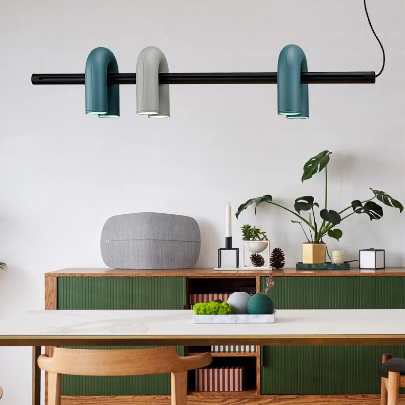 Подвесной светильник FANNY LONG Grey от ImperiumLoft