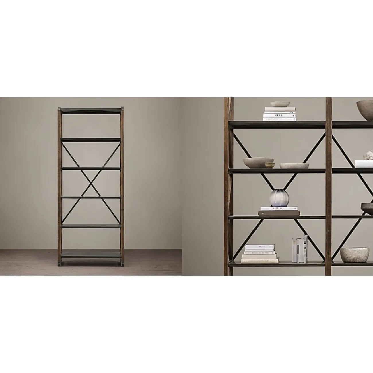 Стеллаж Visteria Double от LaLume Стеллаж Visteria Double от LaLume