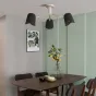 Люстра на штанге NOTCH D70 White от ImperiumLoft