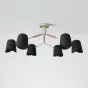 Люстра на штанге NOTCH D94 Black от ImperiumLoft