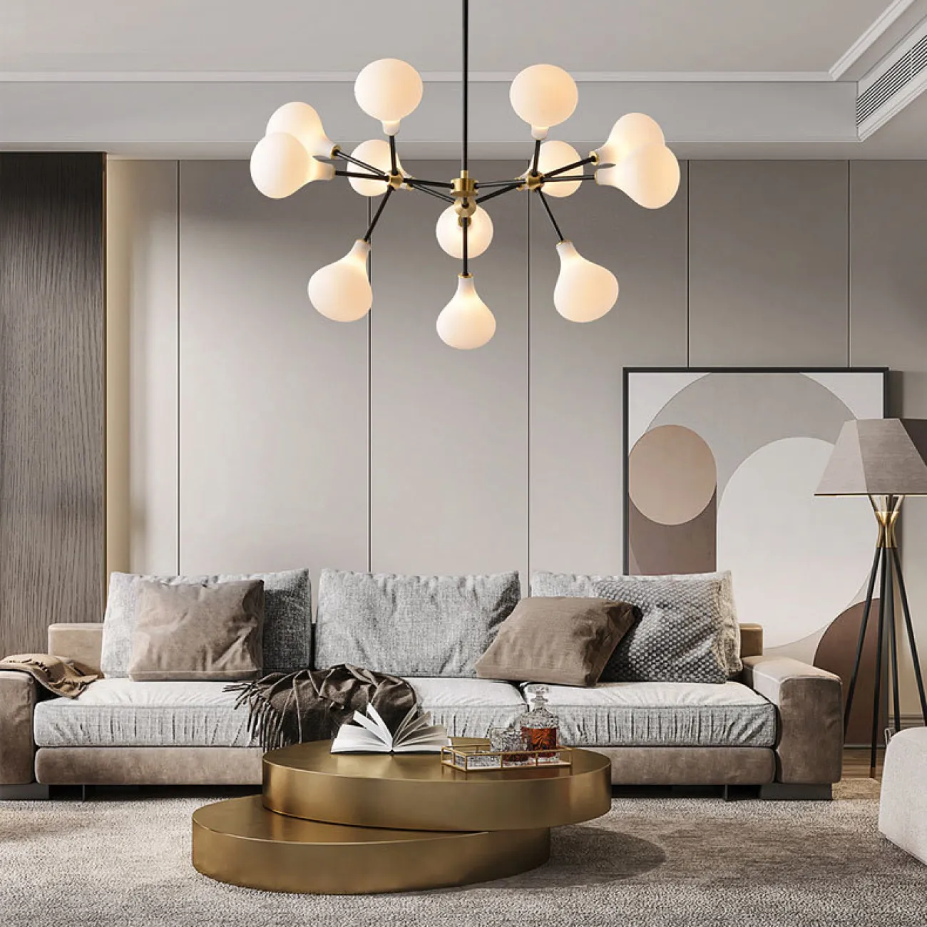 Потолочная люстра ANKER L9 от ImperiumLoft Потолочная люстра ANKER L9 от ImperiumLoft