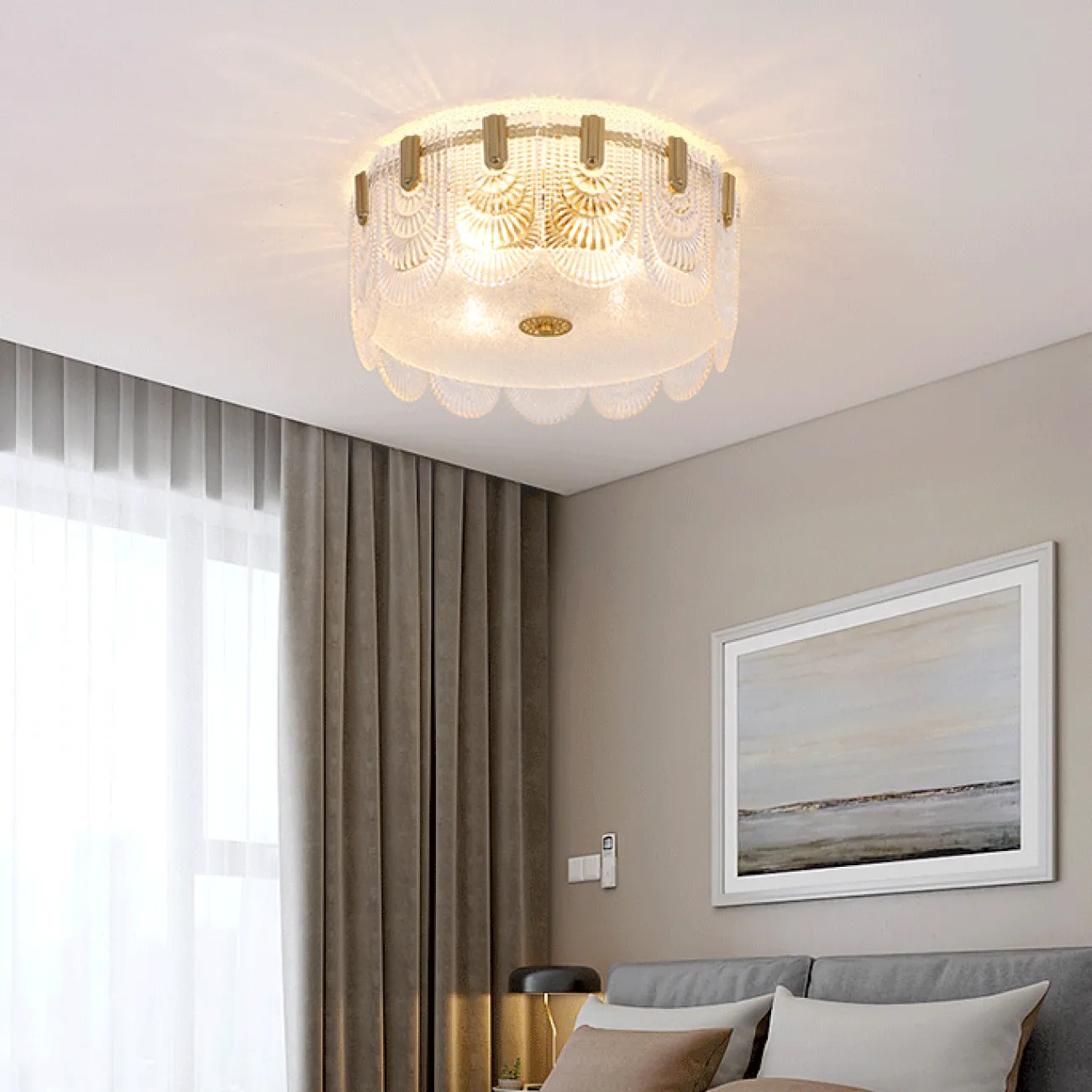 Потолочная люстра LAURENCE CH D60 от ImperiumLoft