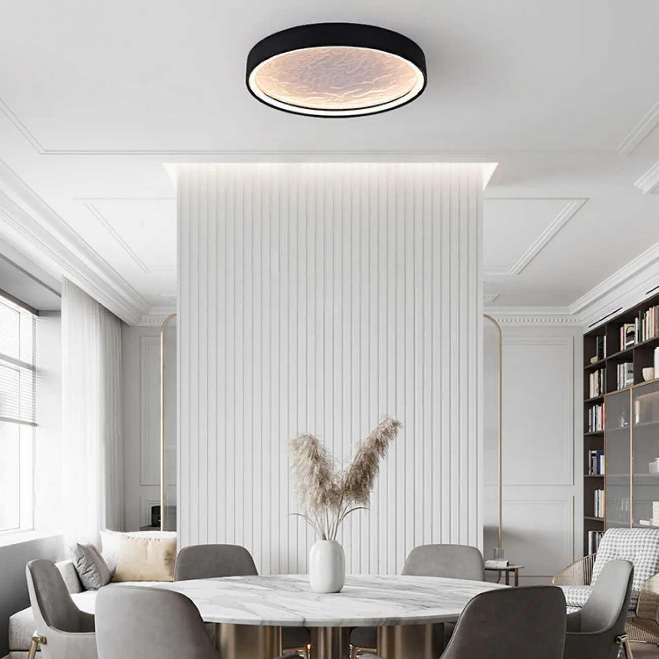 Потолочный светильник RODA CH D80 Light brown от ImperiumLoft