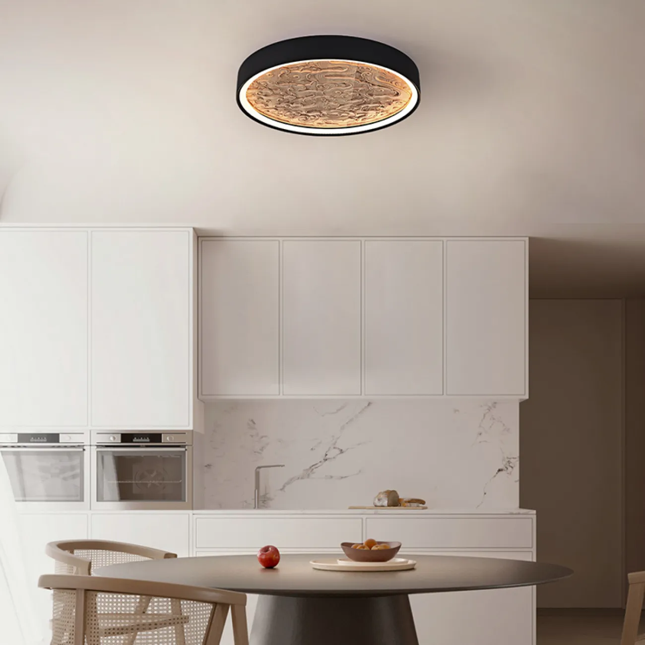 Потолочный светильник RODA CH D80 Light brown от ImperiumLoft