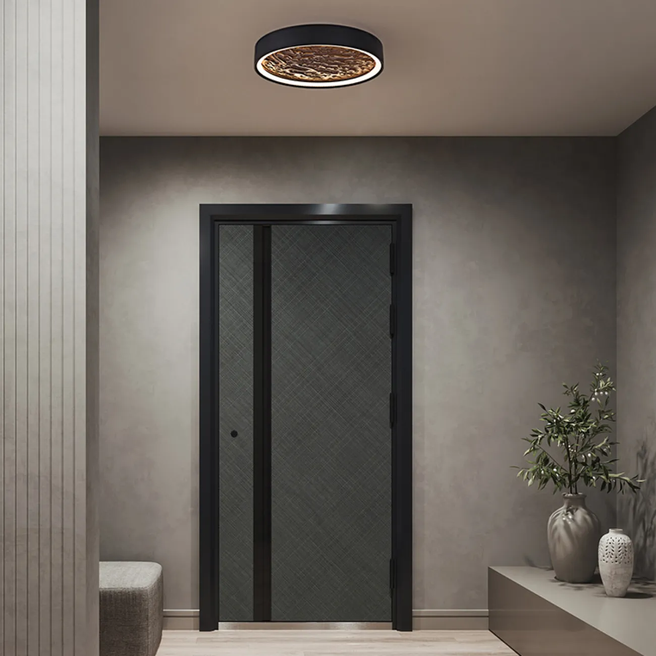 Потолочный светильник RODA CH D80 Light brown от ImperiumLoft
