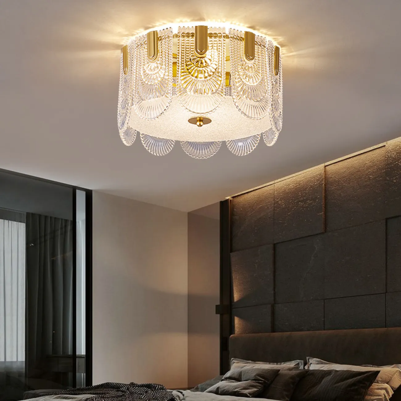 Потолочная люстра LAURENCE CH D60 от ImperiumLoft