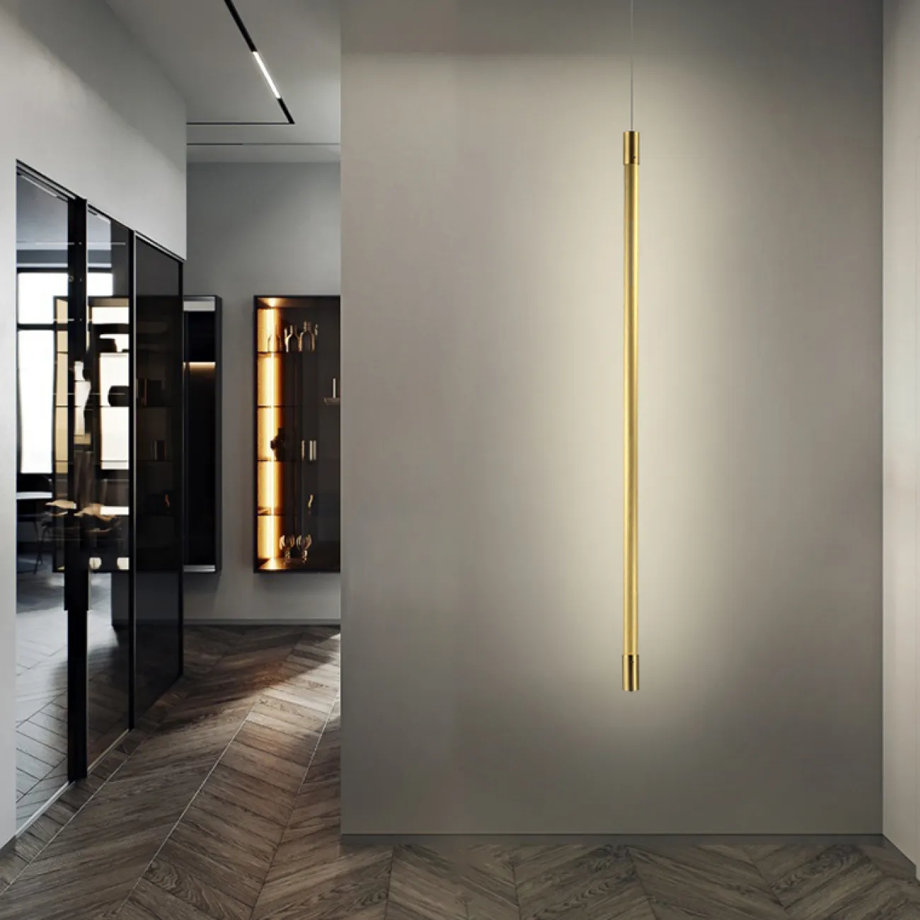 Подвесной светильник KEMMA H120 Black от ImperiumLoft