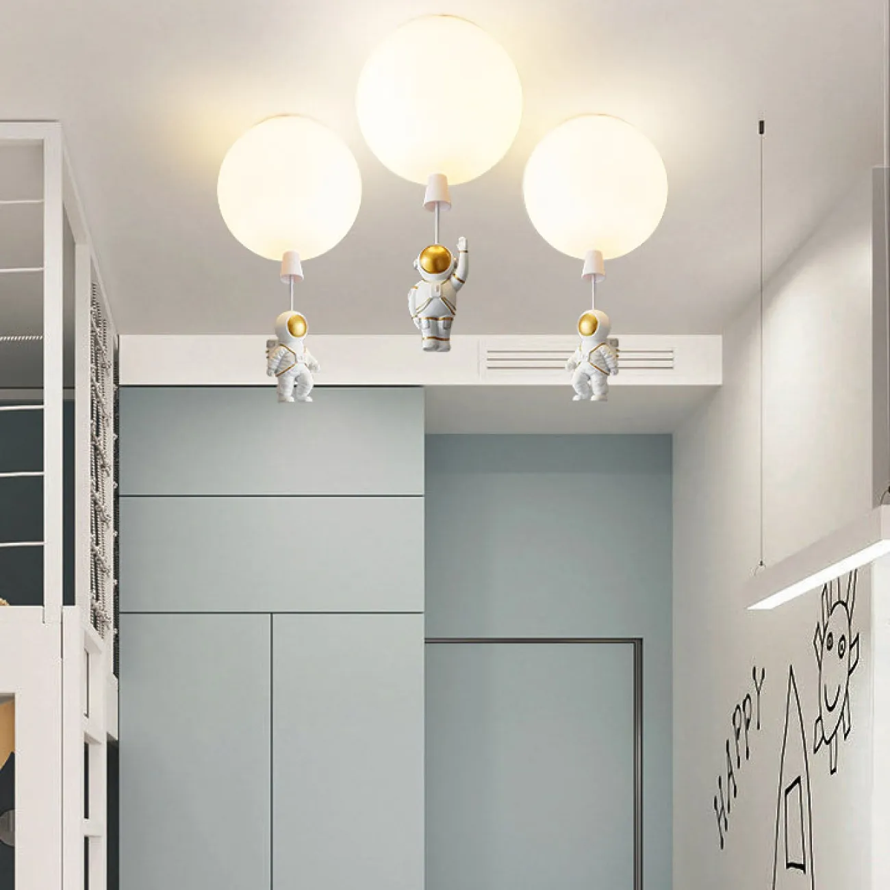 Потолочный светильник MERCURY C D25 Blue от ImperiumLoft Потолочный светильник MERCURY C D25 Blue от ImperiumLoft