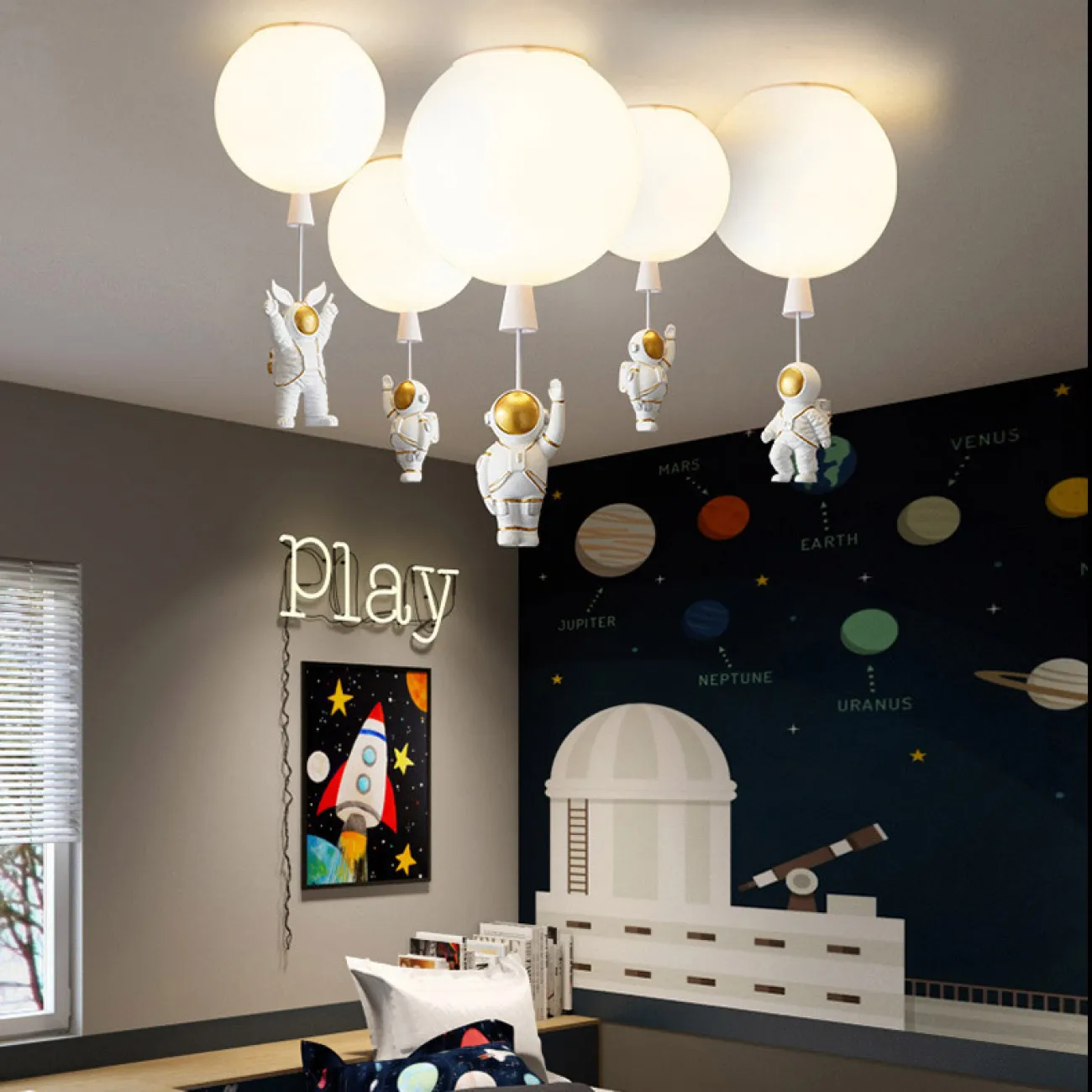 Потолочный светильник MERCURY C D25 Blue от ImperiumLoft Потолочный светильник MERCURY C D25 Blue от ImperiumLoft