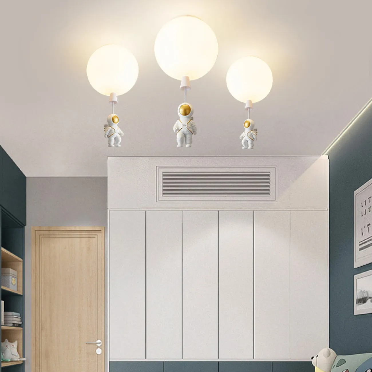 Потолочный светильник MERCURY C D25 Blue от ImperiumLoft Потолочный светильник MERCURY C D25 Blue от ImperiumLoft