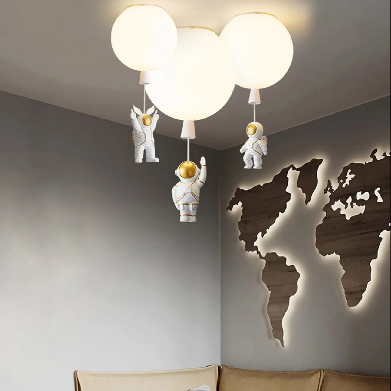 Потолочный светильник MERCURY C D25 Blue от ImperiumLoft Потолочный светильник MERCURY C D25 Blue от ImperiumLoft