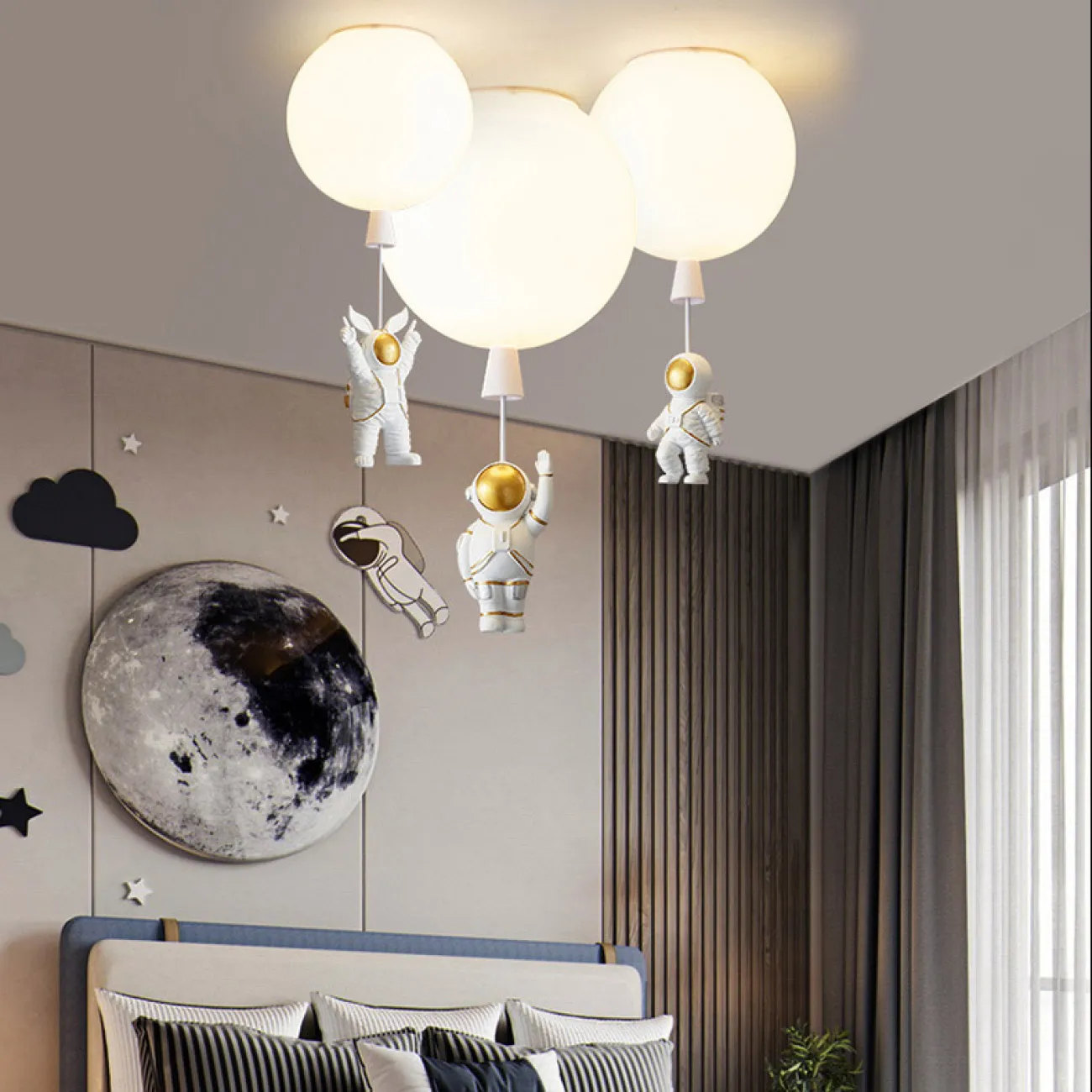 Потолочный светильник MERCURY C D25 Blue от ImperiumLoft Потолочный светильник MERCURY C D25 Blue от ImperiumLoft