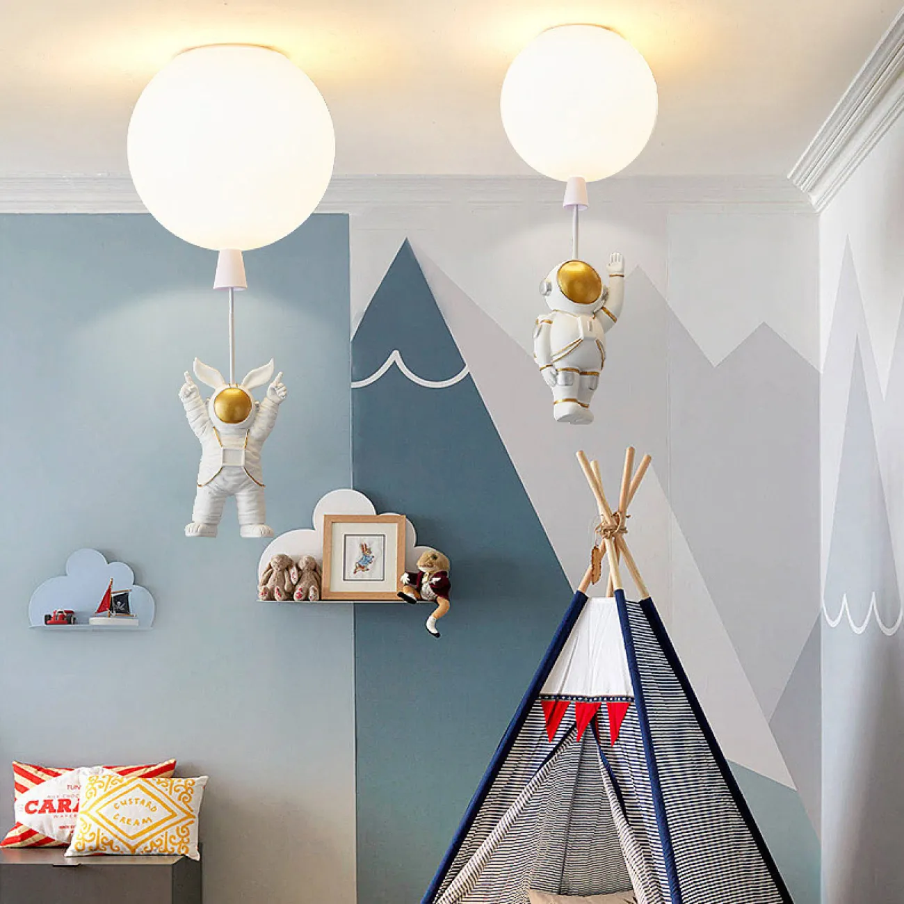 Потолочный светильник MERCURY C D25 Blue от ImperiumLoft Потолочный светильник MERCURY C D25 Blue от ImperiumLoft