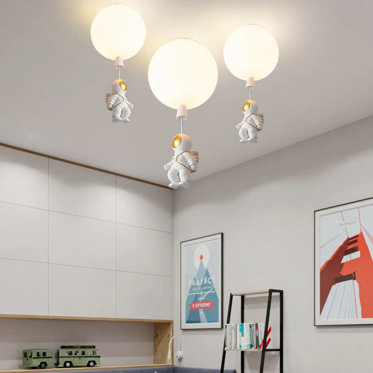 Потолочный светильник MERCURY A D35 Red от ImperiumLoft