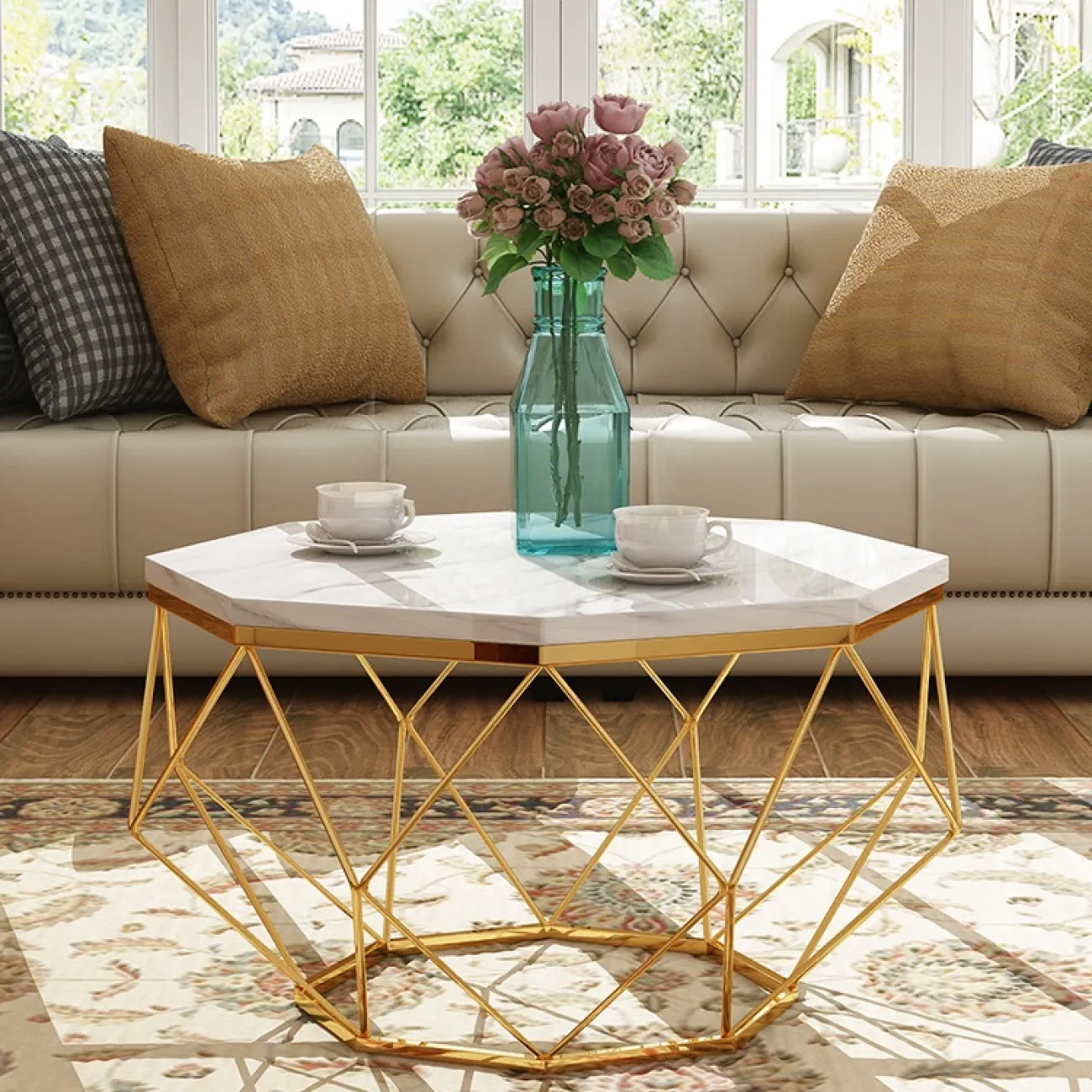 Дизайнерский журнальный столик LaLume-AP00142 Дизайнерский журнальный столик LaLume-AP00142