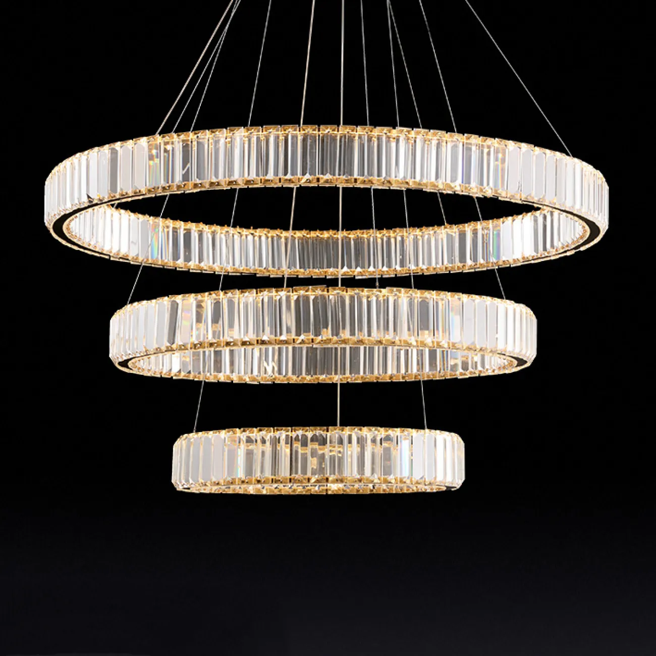 Подвесная люстра BERTOLDA D60 Chrome от ImperiumLoft
