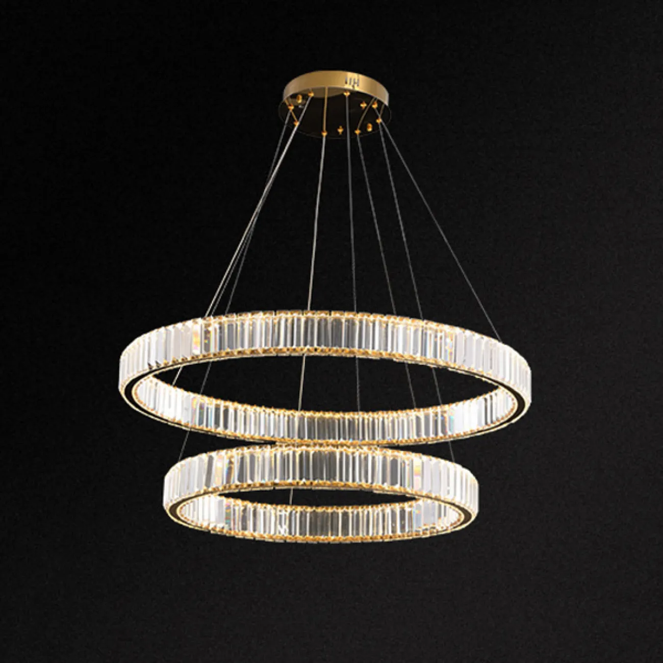 Подвесная люстра BERTOLDA D60 Chrome от ImperiumLoft