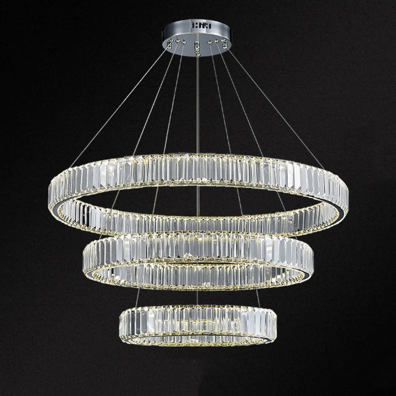 Подвесная люстра BERTOLDA D60 Chrome от ImperiumLoft
