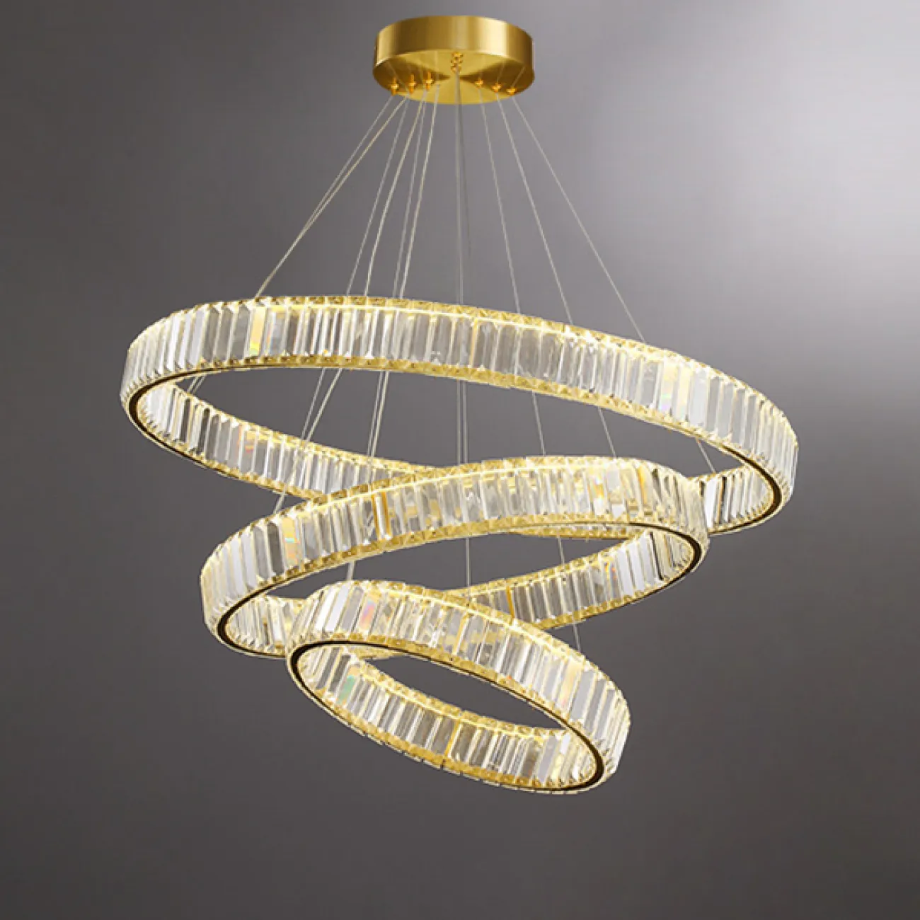 Подвесная люстра BERTOLDA D60 Chrome от ImperiumLoft