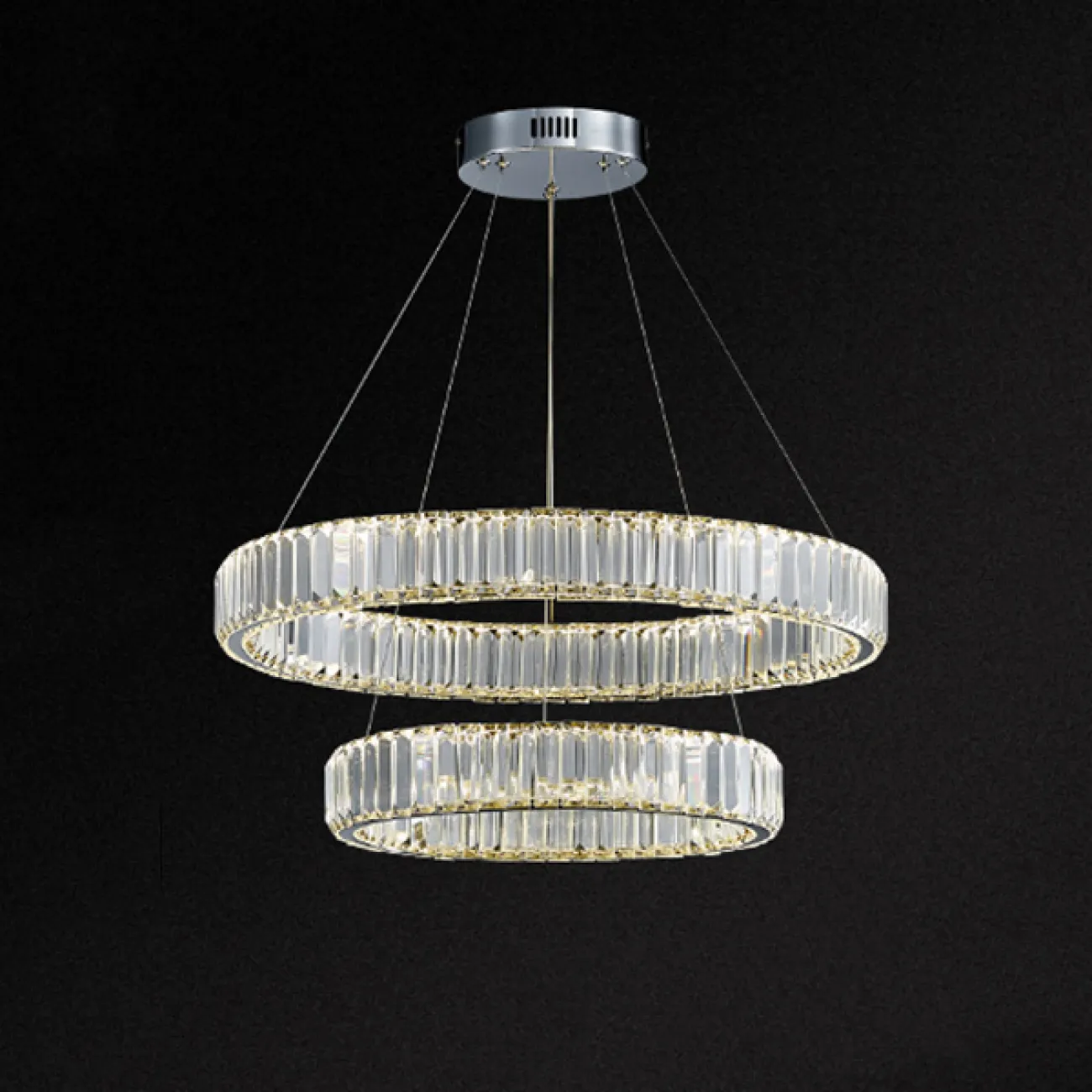Подвесная люстра BERTOLDA D60 Chrome от ImperiumLoft