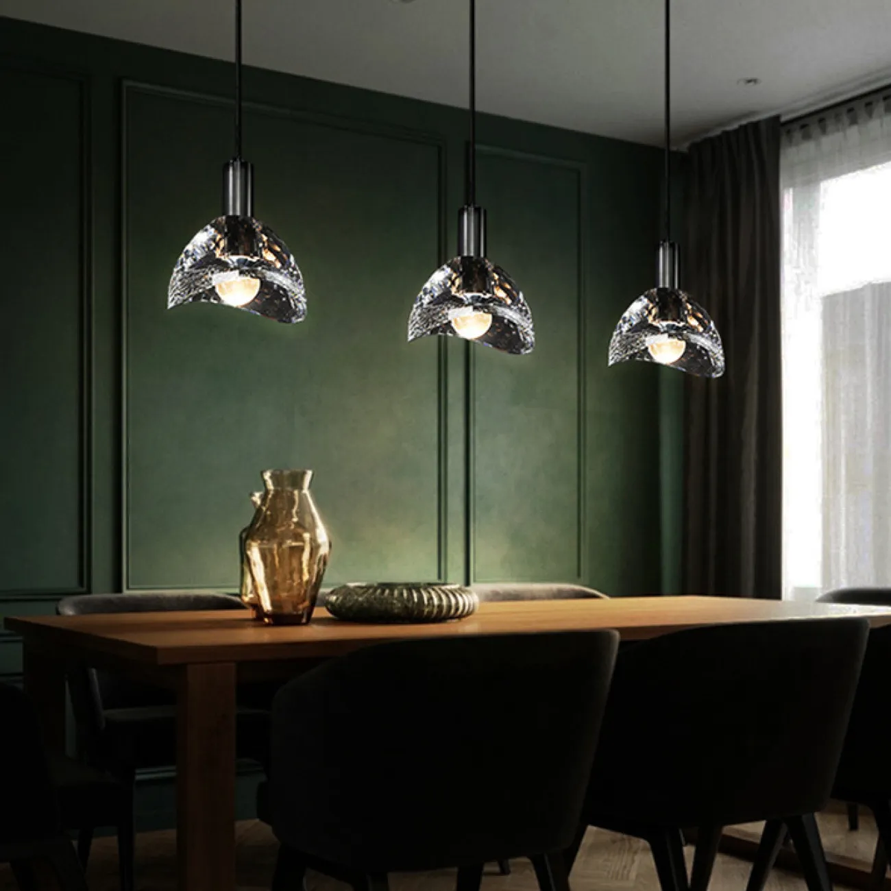 Подвесной светильник ALOIS Black от ImperiumLoft