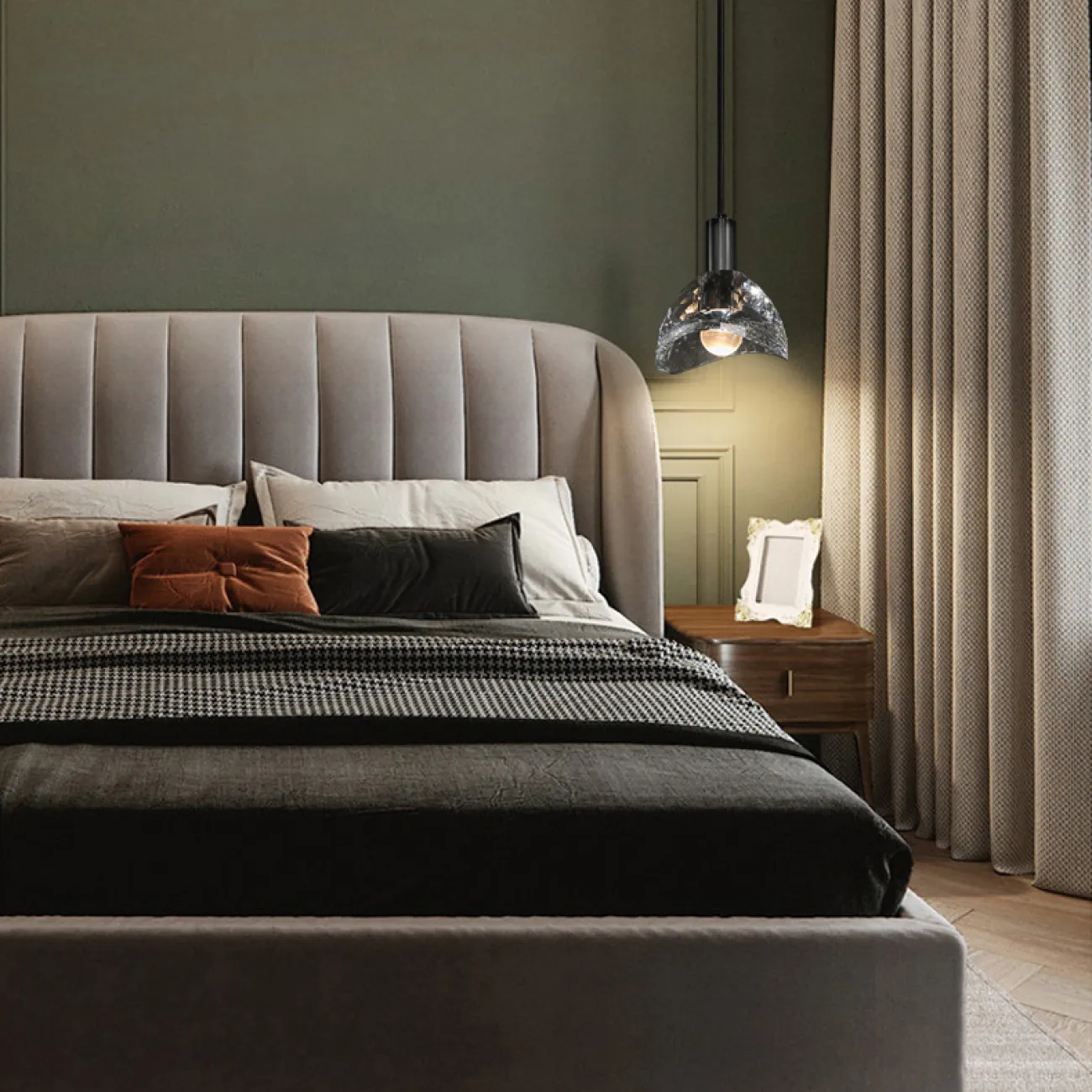 Подвесной светильник ALOIS Black от ImperiumLoft