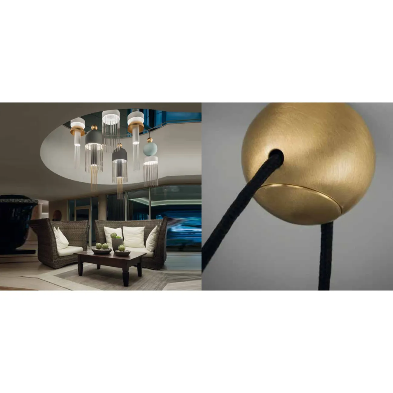 Подвесной светильник Masiero Nappe от LaLume