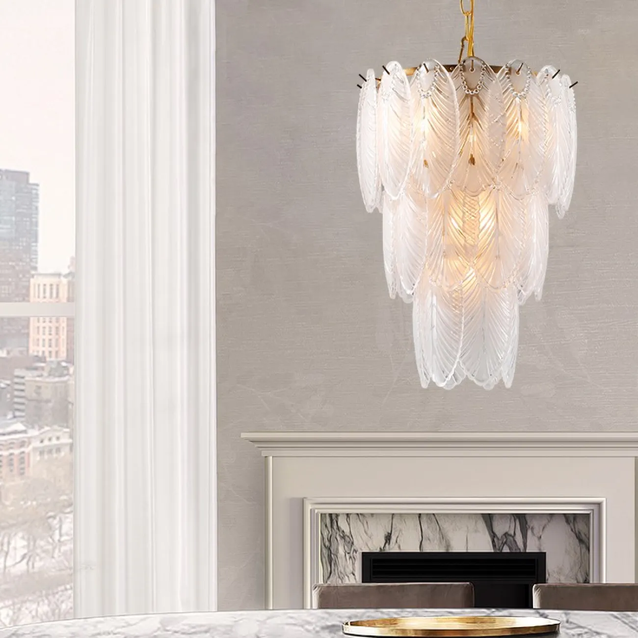 Подвесная люстра PLUMAGE D60 от ImperiumLoft Подвесная люстра PLUMAGE D60 от ImperiumLoft