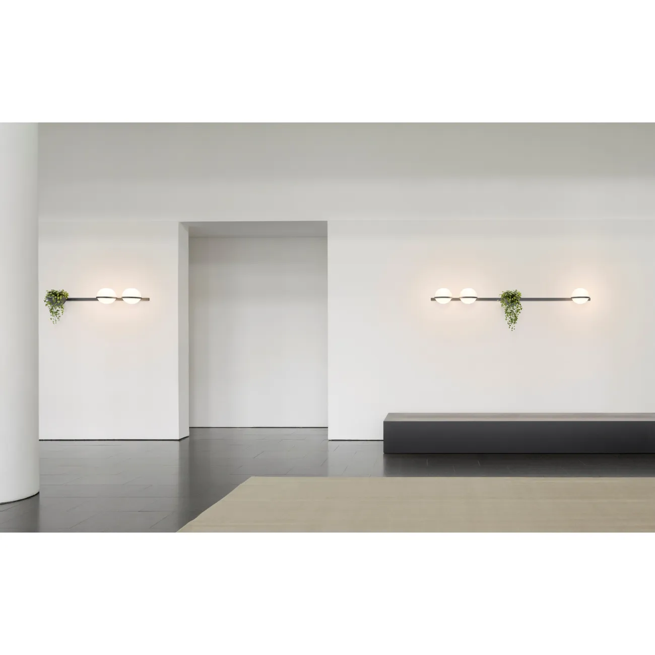 Бра PALMA Wall lamp 1 шар от ImperiumLoft