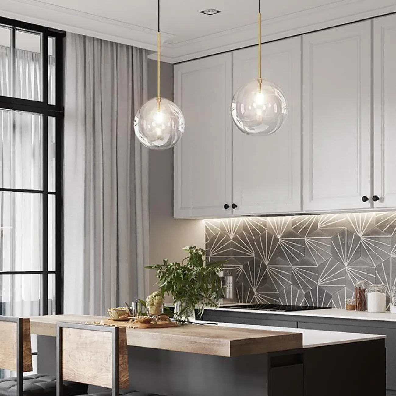 Подвесной светильник SIRI D20 от ImperiumLoft