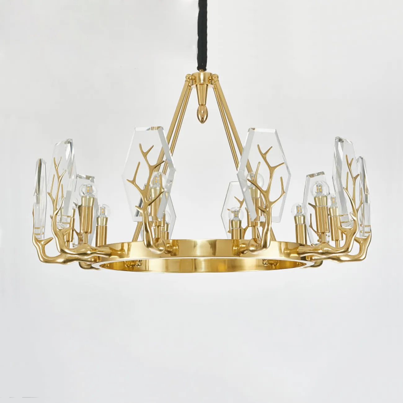 Подвесная кольцевая люстра PRIME D75 от ImperiumLoft