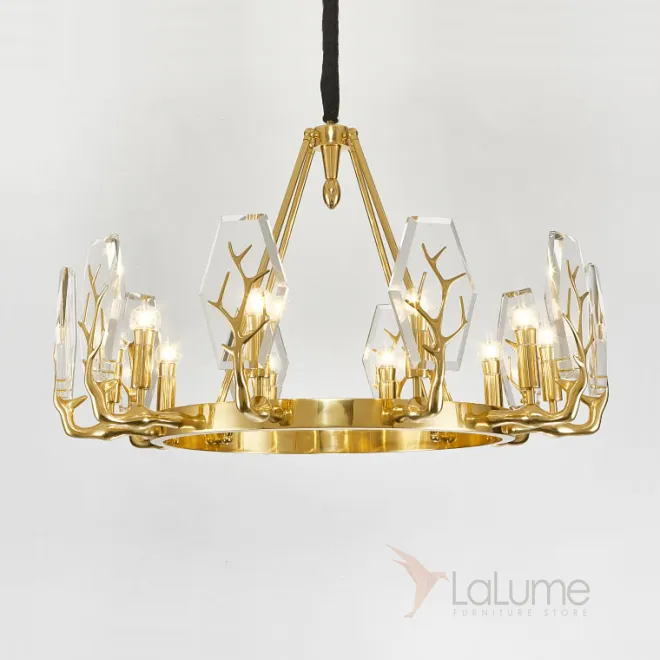 Подвесная кольцевая люстра PRIME D85 от ImperiumLoft