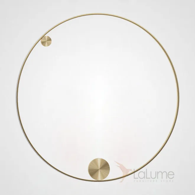 Серия настенных светильников в виде металлических колец разного диаметра с внутренней LED-подсветкой LAND B D100