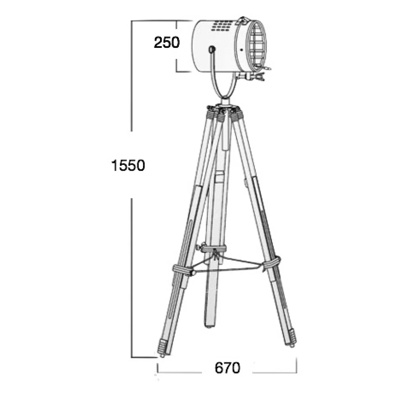 Торшер Spotlight Lofter Steel от LaLume Торшер Spotlight Lofter Steel от LaLume