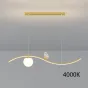 Подвесной светильник BABETTA WAVE Brass 4000К от ImperiumLoft