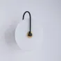 Настенный светильник с рассеивателем в виде алебастрового диска LAMBERT B WALL