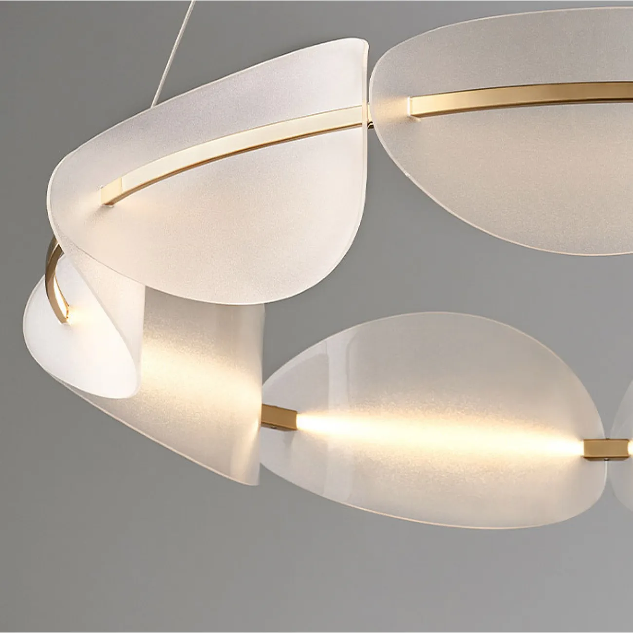 Подвесная люстра KEARNEY D80 Gold от ImperiumLoft
