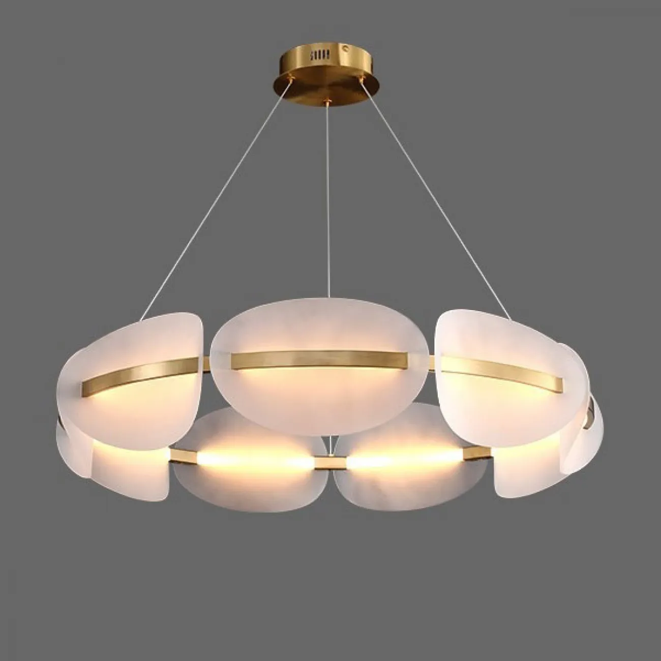 Подвесная люстра KEARNEY D80 Gold от ImperiumLoft